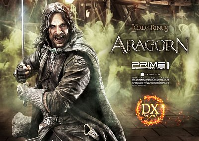Socha Pána prstenů 1/4 Aragorn Deluxe verze 76 cm