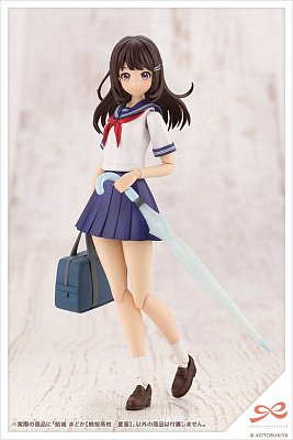 Sousai Shojo Teien Plastikový model Kit 1/10 Madoka Yuki Touou letní oblečení pro střední školu 15 cm - Poškozený obal