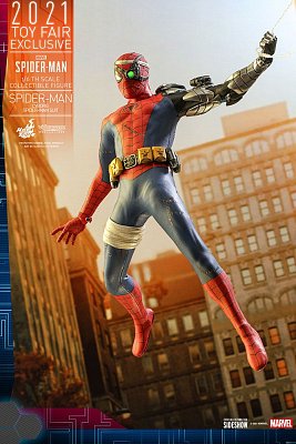 Spider-Man Videogame Masterpiece akční figurka 1/6 Cyborg Spider-Man Suit 2021 Toy Fair Exclusive