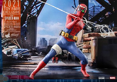 Spider-Man Videogame Masterpiece akční figurka 1/6 Cyborg Spider-Man Suit 2021 Toy Fair Exclusive