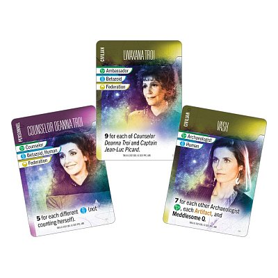Star Trek: Missions – karetní hra Fantasy Realms *Anglická verze*
