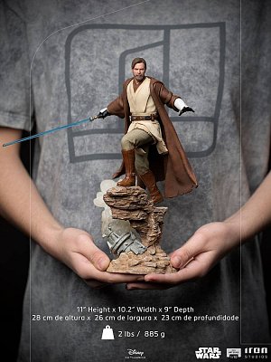 Star Wars Deluxe BDS Art Scale Socha 1/10 Obi-Wan Kenobi 28 cm
