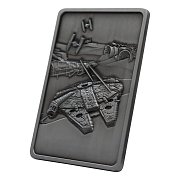 Star Wars Iconic Scene Collection Limitovaná edice Ingot The Millenium Falcon