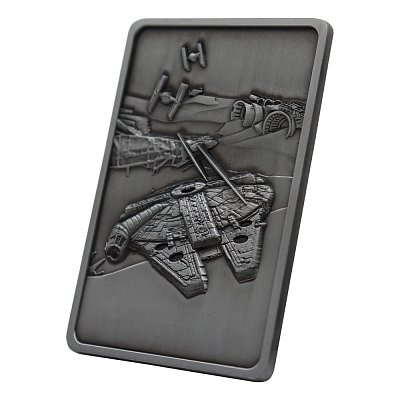 Star Wars Iconic Scene Collection Limitovaná edice Ingot The Millenium Falcon