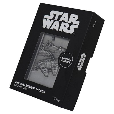 Star Wars Iconic Scene Collection Limitovaná edice Ingot The Millenium Falcon