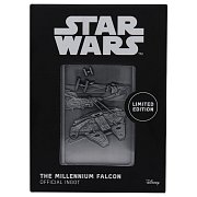 Star Wars Iconic Scene Collection Limitovaná edice Ingot The Millenium Falcon