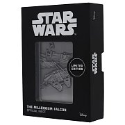 Star Wars Iconic Scene Collection Limitovaná edice Ingot The Millenium Falcon