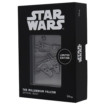 Star Wars Iconic Scene Collection Limitovaná edice Ingot The Millenium Falcon