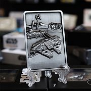 Star Wars Iconic Scene Collection Limitovaná edice Ingot The Millenium Falcon