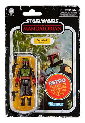 Star Wars The Mandalorian Retro Collection Akční figurka 2022 Boba Fett (Morak) 10 cm - Poškozený obal
