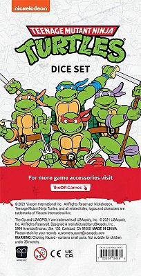 Sada kostek Teenage Mutant Ninja Turtles 6D6 (6)