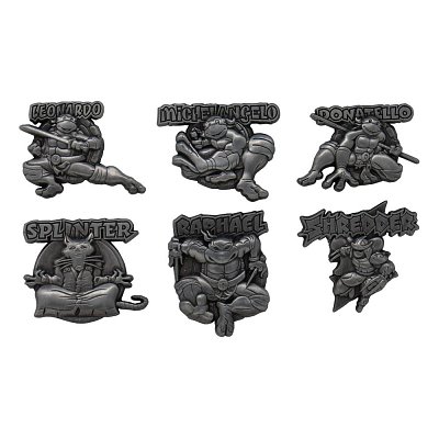 Limitovaná edice odznaku želv Ninja Pin Badge 6-pack