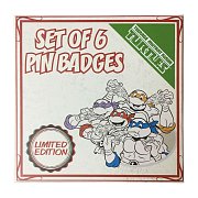 Limitovaná edice odznaku želv Ninja Pin Badge 6-pack