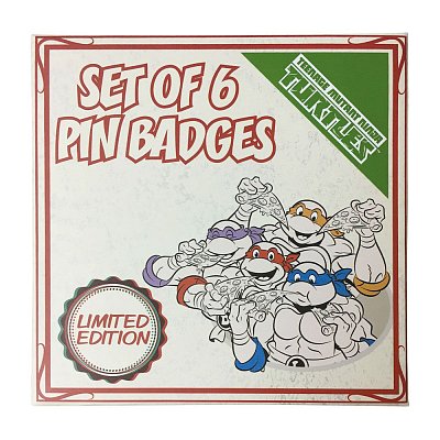 Limitovaná edice odznaku želv Ninja Pin Badge 6-pack