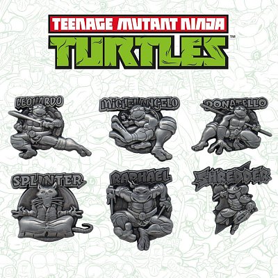 Limitovaná edice odznaku želv Ninja Pin Badge 6-pack
