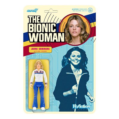 The Bionic Woman ReAction Action Figure Jamie Sommers 10 cm