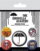 The Umbrella Academy Pin Badges 5-Pack Super
