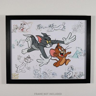 Tom & Jerry Art Print Limitovaná edice Fan-Cel 36 x 28 cm