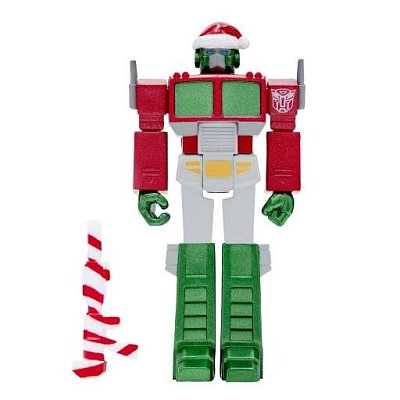 Transformers ReAction Action Figurka Optimus Santa 10 cm
