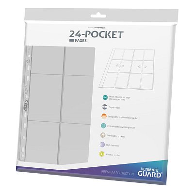 Ultimate Guard 24kapesní stránky se čtyřmi řadami, boční načítání průhledné (10)