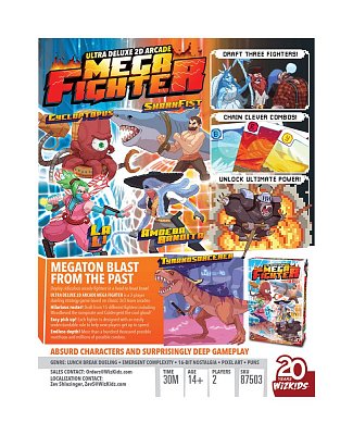 Karetní hra Ultra Deluxe 2D Arcade Mega Fighter *Anglická verze*