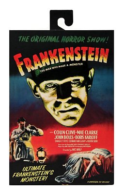 Sběratelská akční figurka Universal Monsters Ultimate Frankenstein's Monster (barevné) 18 cm