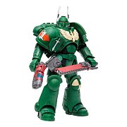 Sběratelská akční figurka Warhammer 40k Dark Angels Assault Intercessor Sergeant 18 cm
