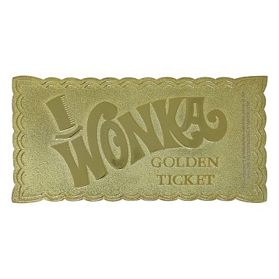 Willy Wonka & the Chocolate Factory Replica Mini Golden Ticket