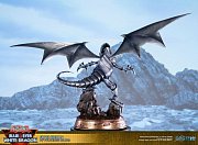 Yu-Gi-Oh! PVC socha Blue-Eyes White Dragon Silver Edition 35 cm