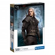 Skládačka Zaklínač Geralt z Rivie (500 dílků) - Poškozený obal