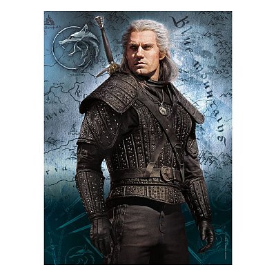 Skládačka Zaklínač Geralt z Rivie (500 dílků) - Poškozený obal