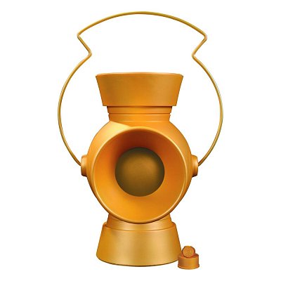Replika zelené lucerny 1/1 žlutá lucerna napájecí baterie 29 cm