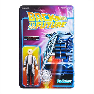 Zpět do budoucnosti ReAction Action Figure Padesátá léta Doc 10 cm
