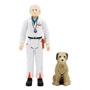 Back To The Future ReAction Action Figurka Doc Brown 10 cm