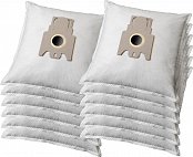 HV30S - 12 Stück Staubsaugerbeutel KOMA HV30S Hoover H30 Telios Textil