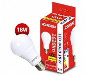 E27 -6 Stück  LED - Lampen KOMA E27 18W, 230V, 1620lm, 20000h, 6500K Kühlweiss