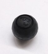 Kulička gumová na závěr cz557 černá 