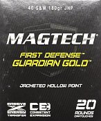 Náboj magtech 40 s&w guardian gold jhp 180gr 20ks