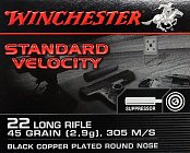 Náboj winchester .22lr standard velocity 235ks